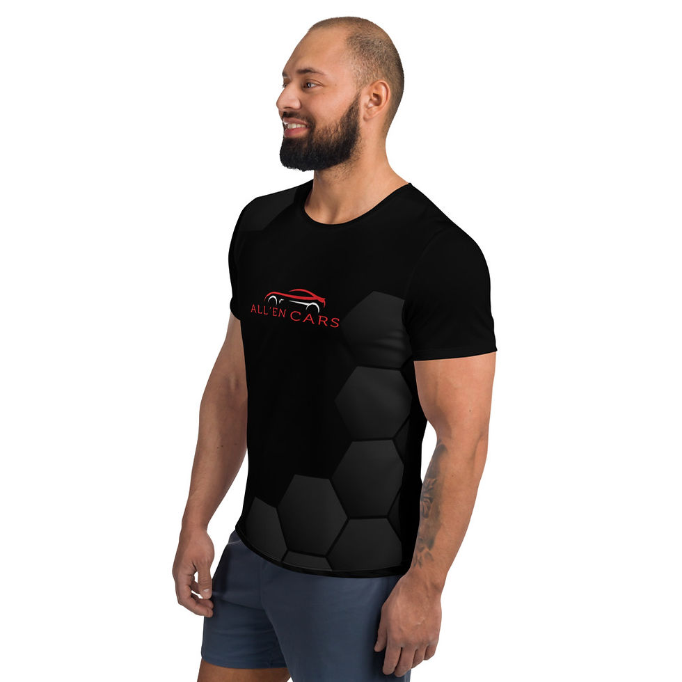 Thumbnail: All-Over Print Men's Athletic T-shirt