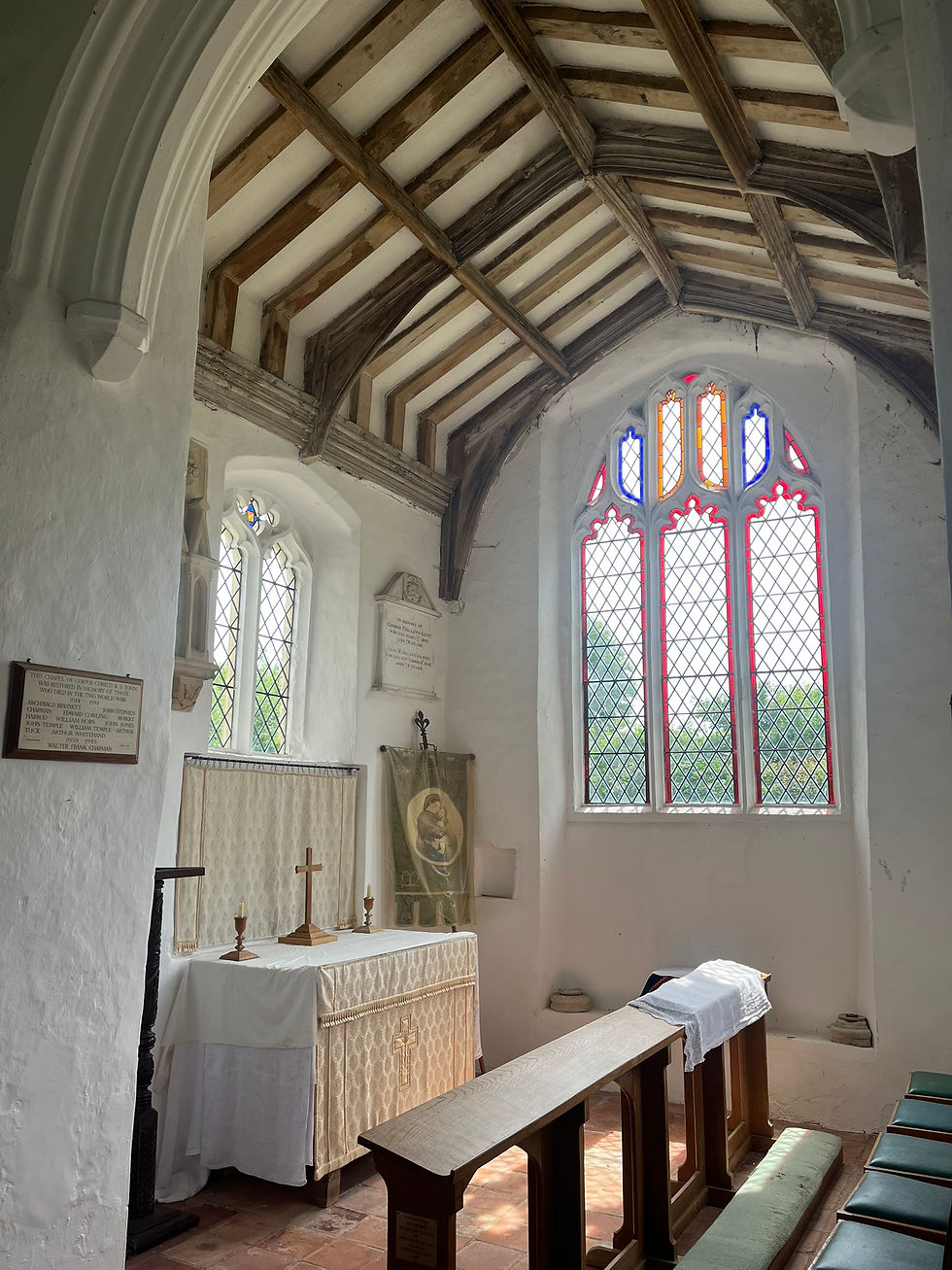 South transept, Barney