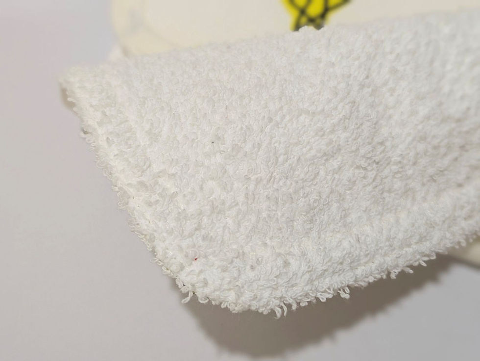 Thumbnail: Burp Cloths in 100% Cotton. Star Print. Baby Cloth.