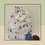 Thumbnail: Christmas Reusable Fabric Gift Bag with Drawstring Closure. Polar Bears on White
