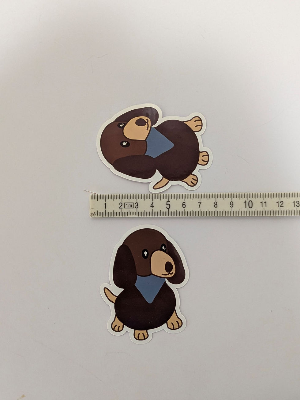 Thumbnail: Dachshund with bandana vinyl sticker