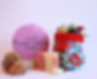 Christmas themed storage and gift basket with a variety of uses.