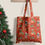 Thumbnail: Christmas Doxie Tote Bag – Organic Cotton Canvas : Try our best reusable tote bags for everyday use in Australia.