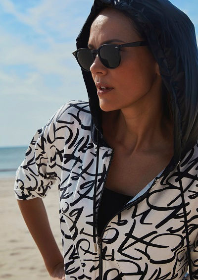 Bluse mit Muster