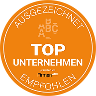 Sticker und Auszeichnung von FirmenABC
