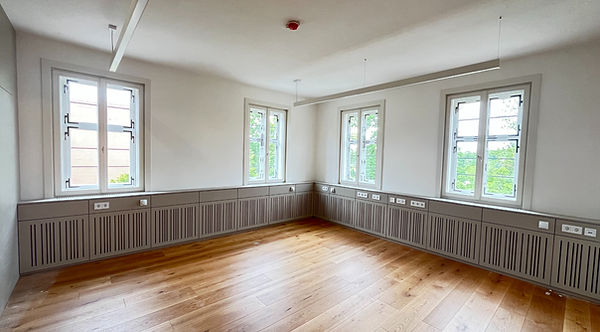 Innenansicht der neuen Fenster