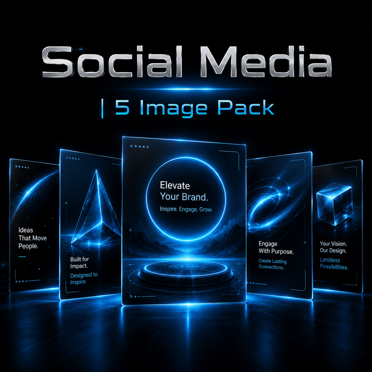 Social Media | 5 Image Pack