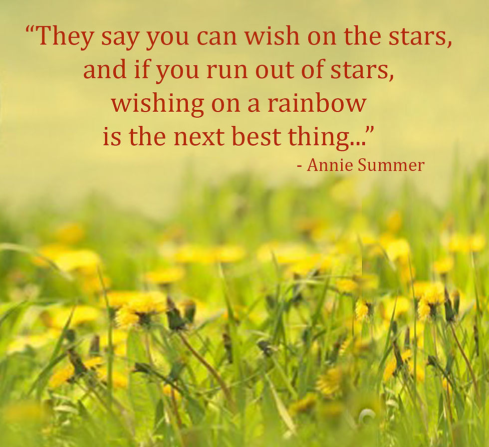 Wishing on a rainbow...