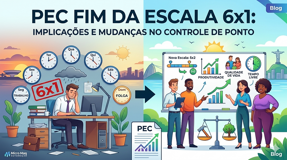pec 6x1 fim da escala