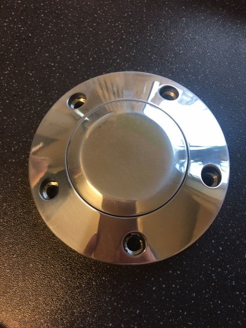 £35 Billet horn button - polished
