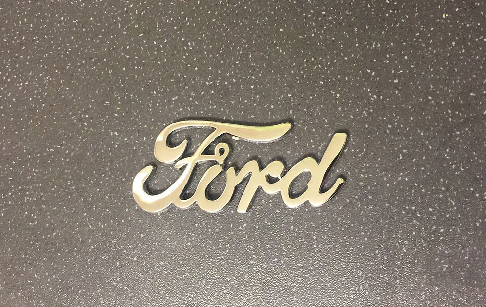 £15 SS stick on FORD for tail light