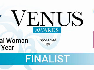 Venus Award Finalist - what it means to me