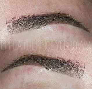 Eyebrows Powder effect