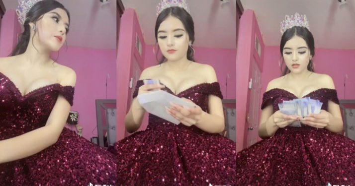 Quinceañera causó polémica, no le gustaron sus regalos