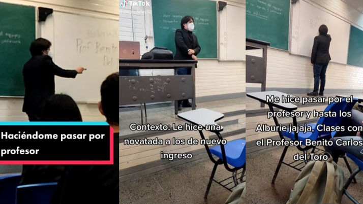 Novatada es viral, joven se hizo pasar por maestro