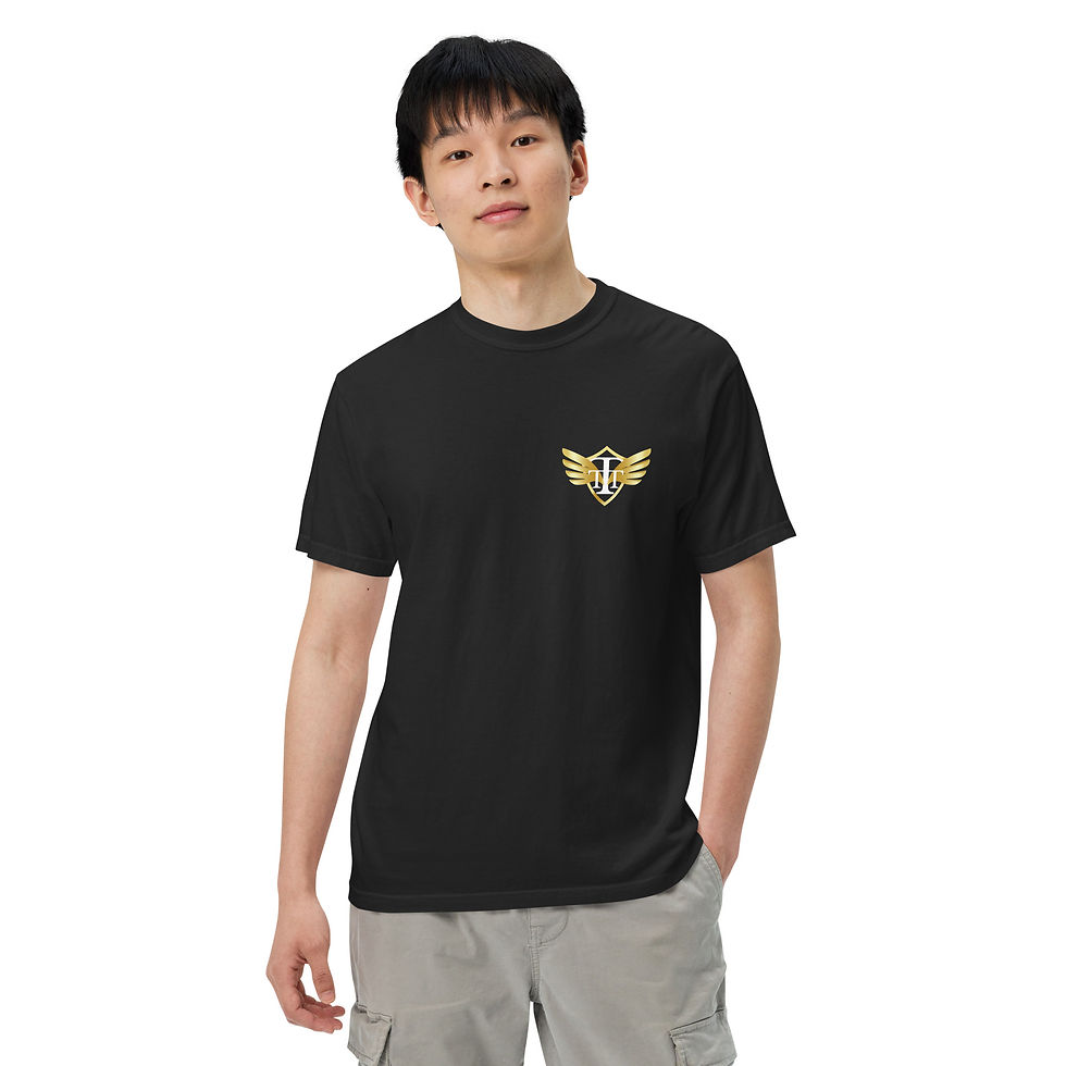 Thumbnail: 3T Unisex garment-dyed heavyweight t-shirt