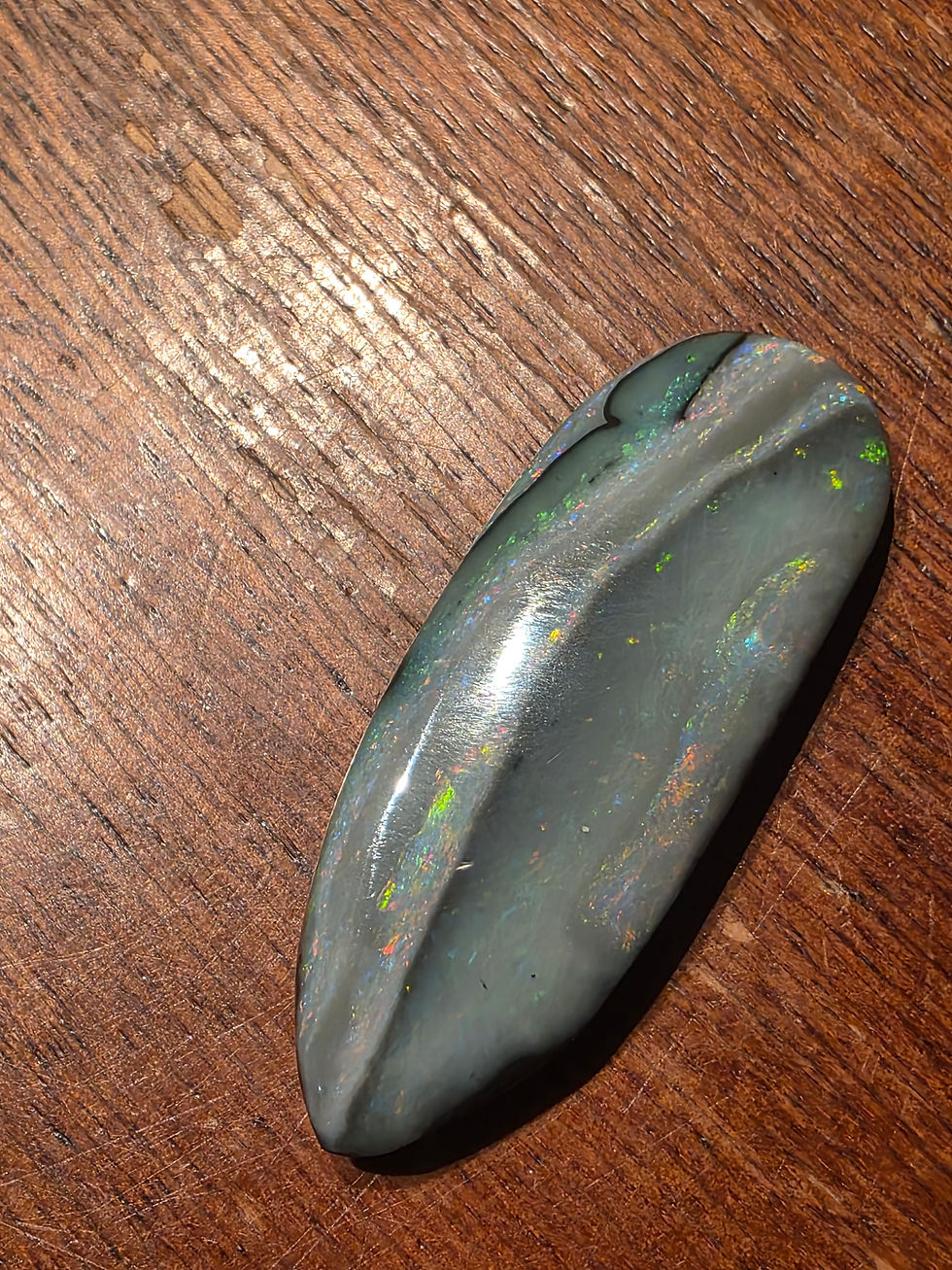 Thumbnail: Black Mintabie Opal
