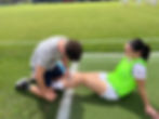 Joseph (physiotherapist at Move) Taping for Patellofemoral Joint (PFJ) Pain with Kinesiology Tape