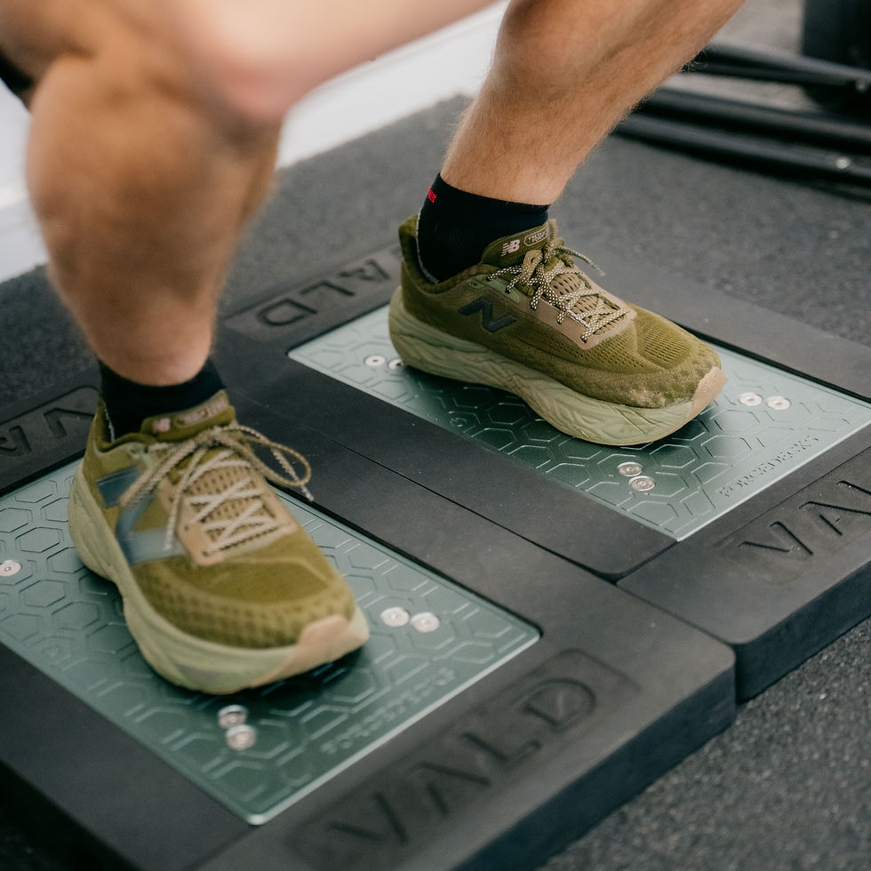 Move Sports Physio client using VALD forcedecks