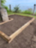 Wooden raised garden bed.heif