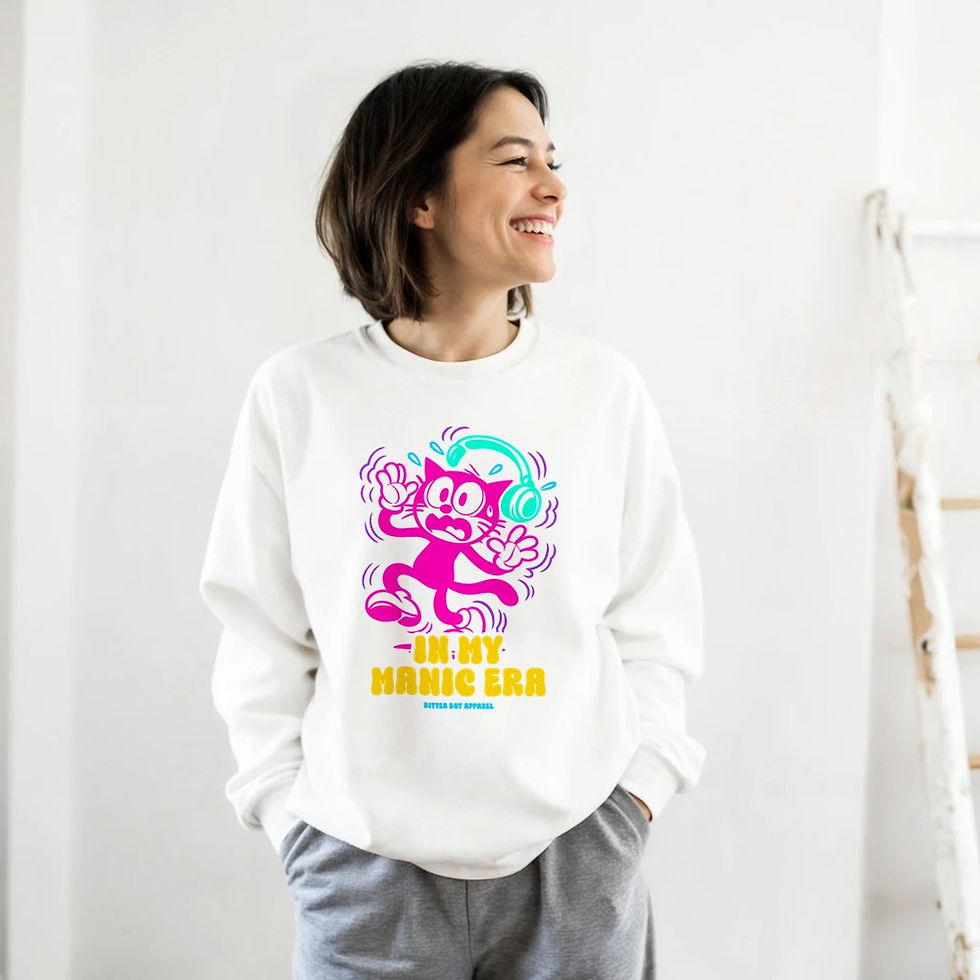 Thumbnail: IN MY MANIC ERA Heavy Blend Sweatshirt