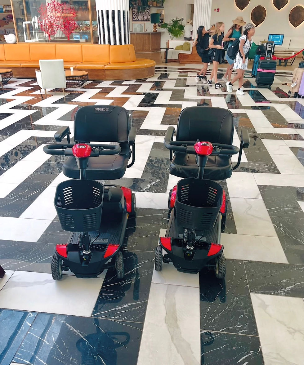 Thumbnail: Mobility Scooter Rental in Jamaica - Ocean Eden Bay