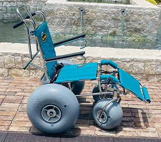 Irie Mobility Jamaica Beach Wheelchair at Half Moon Resort.jpg