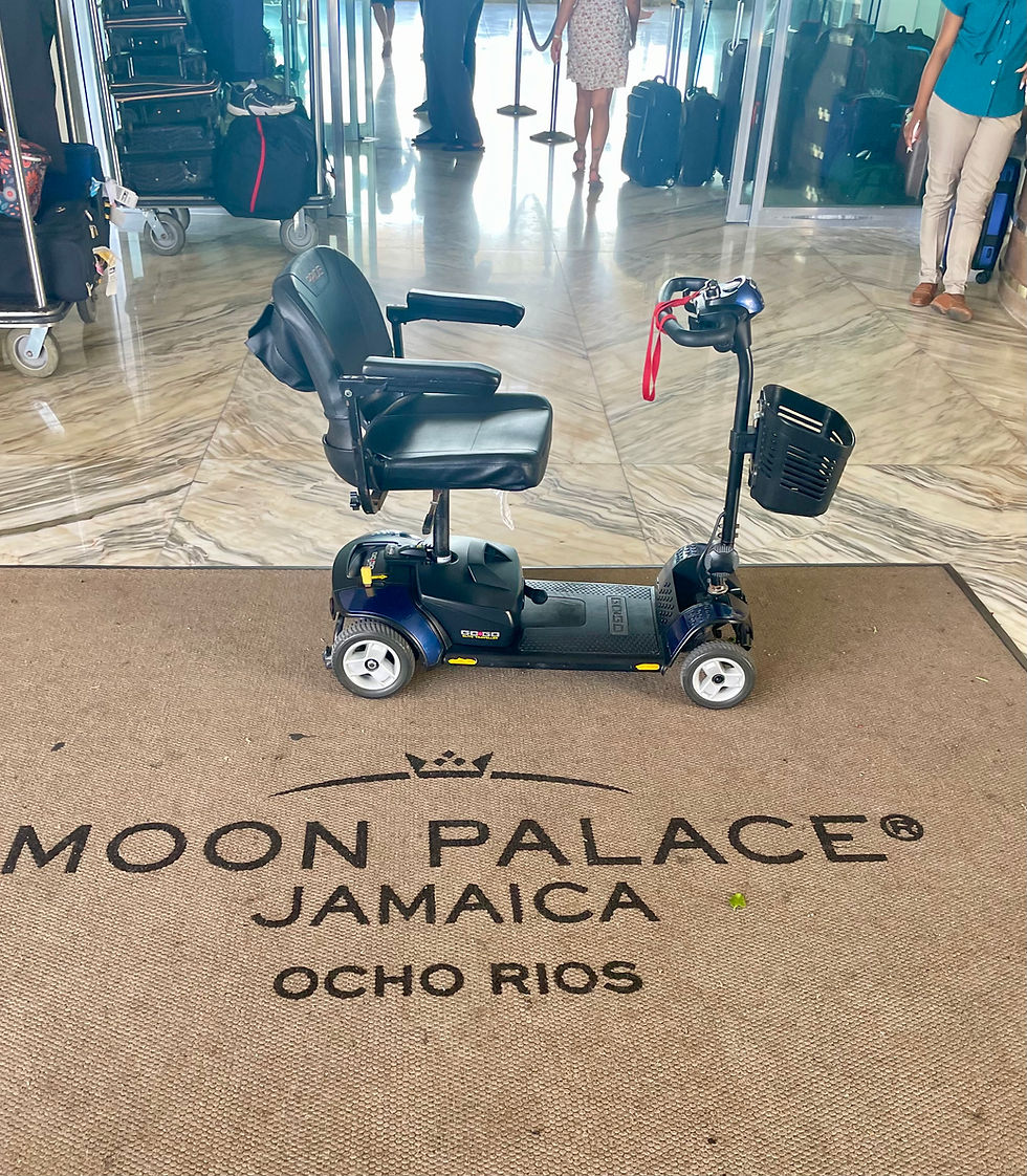 Thumbnail: Mobility Scooter Rental in Jamaica - Moon Palace Ocho Rios Resort