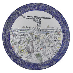 Enamel painting on metal sheet4