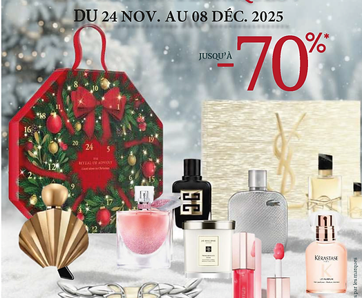 Affiche_A4_Promo_Noel_2025_LaParfumerie_Europe_Dates.png
