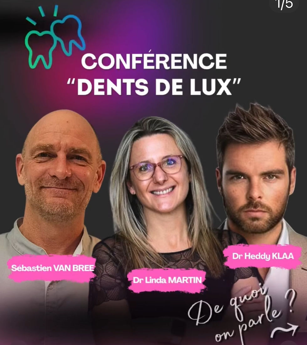 Conférence du Dr Heddy KLAA à l'Adab : "Dents de Lux"