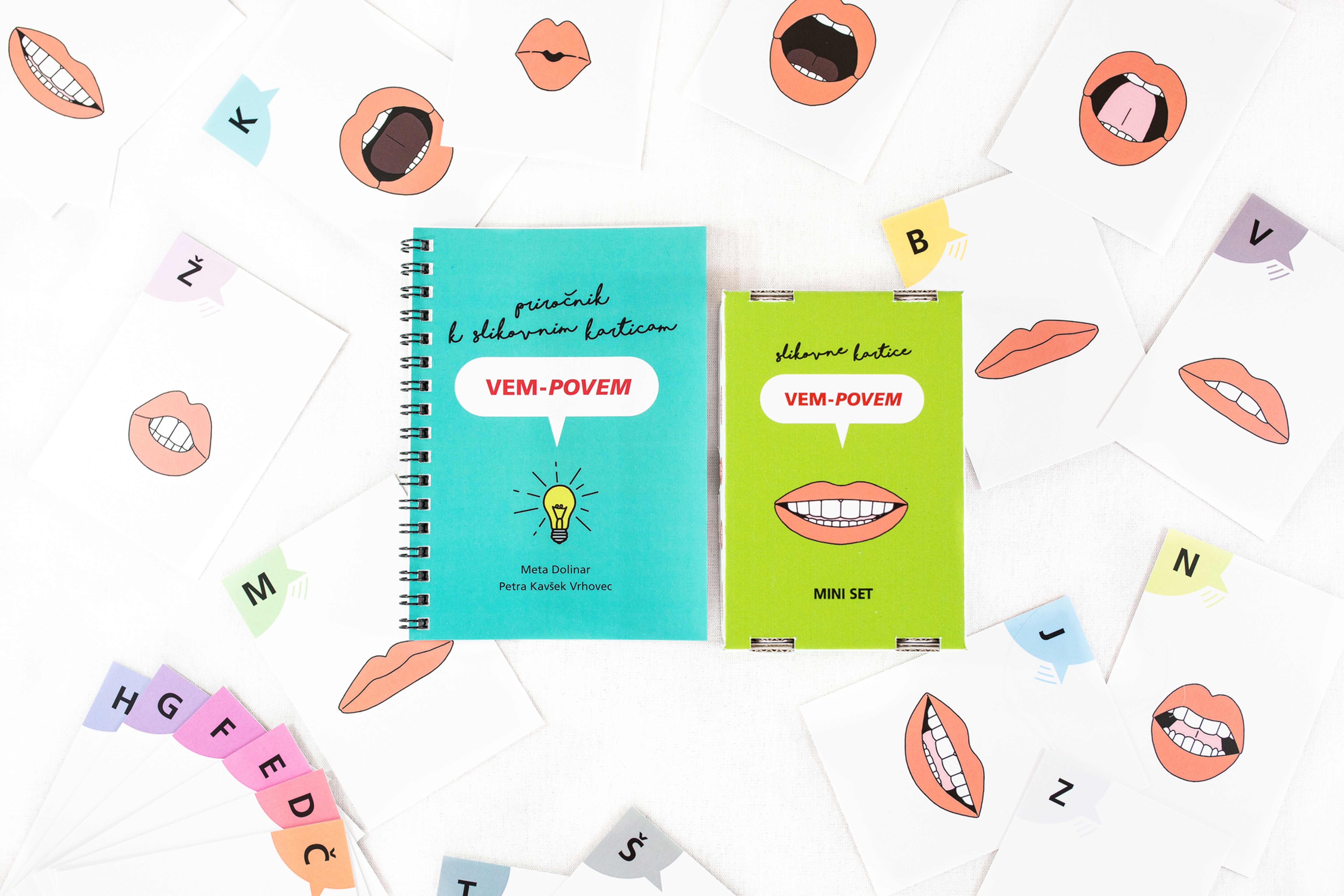 MINI SET - POZICIJA UST (25 kartic)