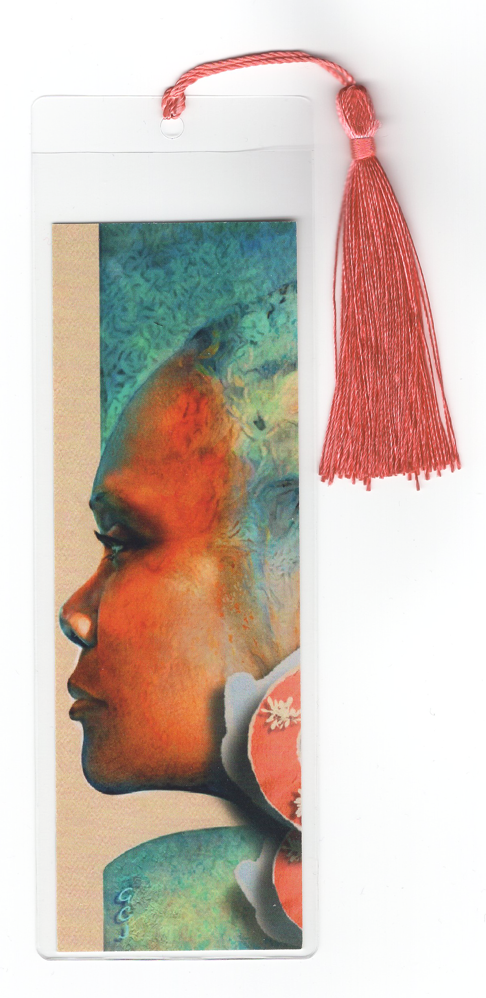"NaKeesa (Pink Earring)" Art Bookmark