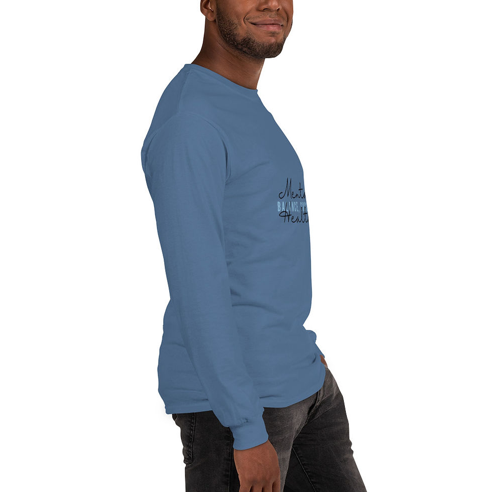 Thumbnail: "Mental Health, Balance, Success" Men’s Long Sleeve Shirt