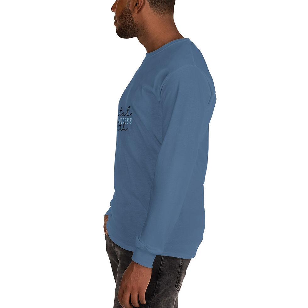 Thumbnail: "Mental Health, Balance, Success" Men’s Long Sleeve Shirt