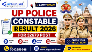 UP Police Constable Result 2026 check online for 32679 vacancies