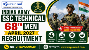 Indian Army SSC Technical 68th Men April 2027 Recruitment Apply Online 350 Posts