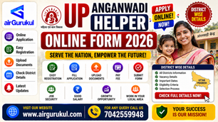 UP Anganwadi Helper Online Form 2026 district-wise vacancy details for Baghpat and Bijnor.