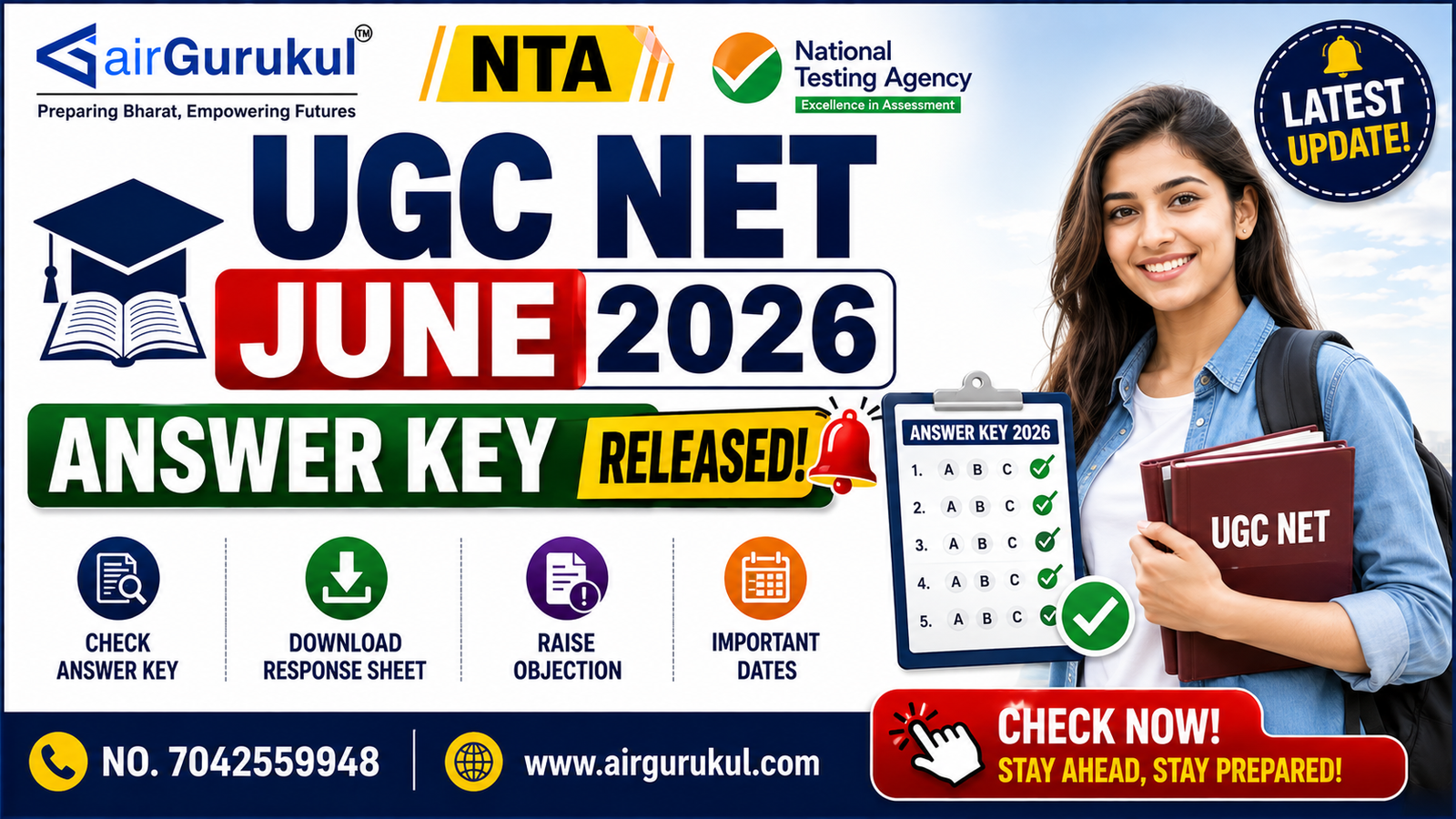 UGC NET Answer Key Live June 2026 Download Provisional Answer Key