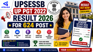 UPSESSB UP PGT 2022 Result 2026 for 624 Post Graduate Teacher vacancies