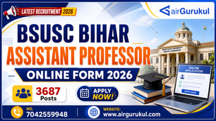 BSUSC Bihar Assistant Professor Recruitment 2026 notification image for 3687 vacancies