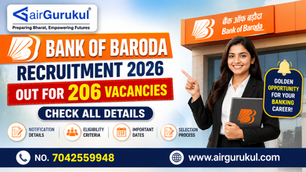 Bank of Baroda Recruitment 2026 notification for 206 Specialist Officer vacancies.