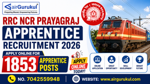 RRC NCR Prayagraj Apprentice Recruitment 2026 Notification for 1853 Apprentice Posts