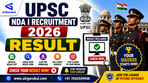 UPSC NDA 1 Result 2026