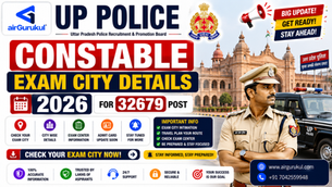 UP Police Constable Exam City Details 2026 Check Exam City and Admit Card Updates
