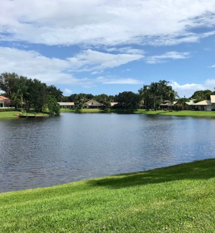 a picture of a lake in the community The Shores of Jupiter