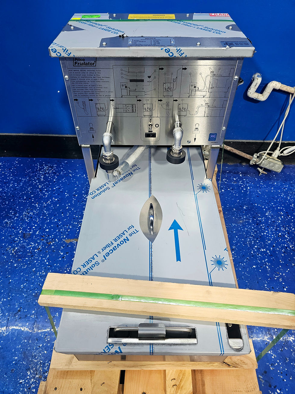 Thumbnail: Pitco 55 Lb Portable Fryer Oil Filtration