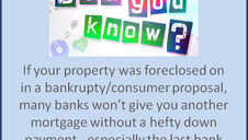 Bankruptcy or consumer proposal. 10 Tips on getting a mortgage after.