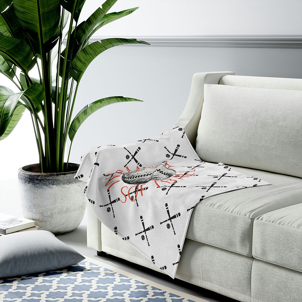 Thumbnail: IS second Logo Velveteen Plush Blanket