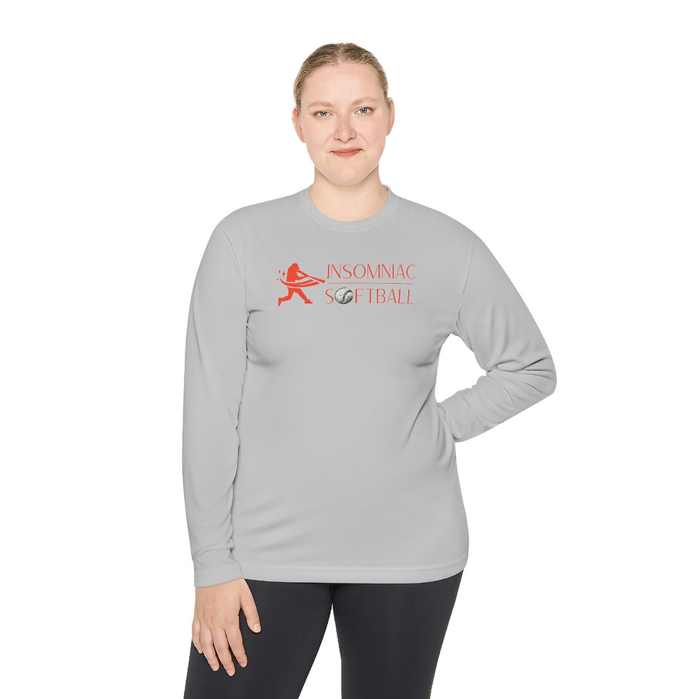 Thumbnail: Insomniac Softball Unisex Long Sleeve Performance Tee